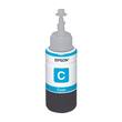 Epson Original Nachfüllpatrone T6642, Tintenpatrone, Druckerpatrone, Nachfüllung, Cyan, 1 Flasche Artikelbild Secondary1 S