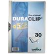 Durable Duraclip 30 Klemmmappe, Päsentationshefter, grau, A4, 1 Stück Artikelbild Secondary2 S
