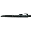 Faber-Castell Kugelschreiber POLY BALL VIEW, Druckmechanik, XB, Schaftfarbe: schwarz, Schreibfarbe: blau, 1 Stück Artikelbild