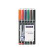 STAEDTLER Lumocolor OHP-Stifte Lumocolor 318 permanent, 0,6mm, Etui mit 6 Farben Artikelbild
