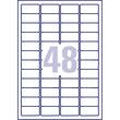 Herma Etiketten Inkjet, weiß, 45,7x21,2mm, 1200 Etiketten/Packung Artikelbild Secondary1 S