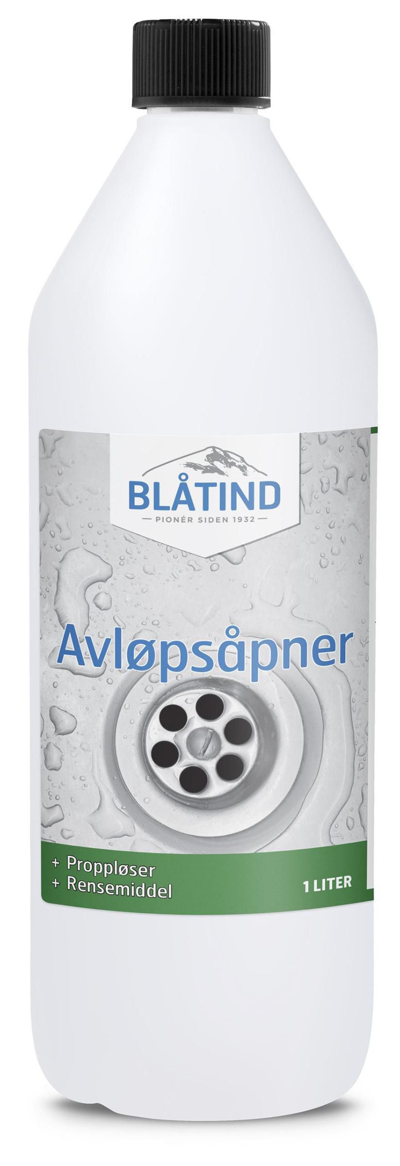 Avløpsåpner BLÅTIND  1L produktbilde