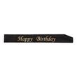 Jubileumsbånd JOKER Happy Birthday sort produktbilde