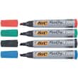 BIC® Marking™ 2300 Permanent-Marker, Keilspitze, 4 Farben im Set, 1 Set Artikelbild Secondary1 S