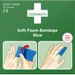 Bandasje CEDERROTH Soft Foam 4,5m blå produktbilde