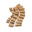 ColomPac Eurobox L mit Haftklebeverschluss und Aufreißfaden, Versandkarton, Versandverpackung, 394x144x187mm, Braun, 10 Stück Artikelbild Secondary1 S