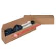 ColomPac Eurobox L mit Haftklebeverschluss und Aufreißfaden, Versandkarton, Versandverpackung, 394x94x87mm, Braun, 10 Stück Artikelbild