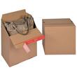 ColomPac Eurobox M mit Selbstklebestreifen und Aufreißfaden, Versandkarton, Versandverpackung, braun, 294x194x287mm, 10 Stück Artikelbild