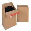 ColomPac Eurobox M mit Haftklebeverschluss und Aufreißfaden, Versandkarton, Versandverpackung, 294x194x387mm, Braun, 10 Stück Artikelbild