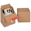ColomPac Eurobox S mit Haftklebeverschluss und Aufreißfaden, Versandkarton, Versandverpackung, 195x145x190mm, Braun, 20 Stück Artikelbild