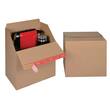 ColomPac Eurobox L mit Haftklebeverschluss und Aufreißfaden, Versandkarton, Versandverpackung, 394x294x387mm, Braun, 10 Stück Artikelbild