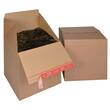 ColomPac Eurobox L mit Haftklebeverschluss und Aufreißfaden, Versandkarton, Versandverpackung, 394x394x387mm, Braun, 10 Stück Artikelbild