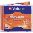 Verbatim DVD+R Rohling, DoubleLayer, 8x, 8,5GB, 5er JewelCase Artikelbild Secondary3 S