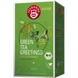 Teekanne Bio Grüner Tee GREEN TEA GREETINGS, Beutel aromaversiegelt, 20 Teebeutel, 1 Packung Artikelbild