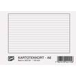 Kartotekkort EMO A6 linjert 200g (100) produktbilde