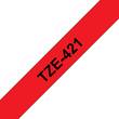 Brother Schriftband für P-Touch, 9 mm, Rot/Schwarz - TZE-421 Artikelbild Secondary1 S