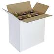 Pressel Gefache, für 6 Flaschen, 86x86x295mm, Braun, 10 Stück Artikelbild
