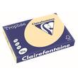 Clairefontaine Multifunktionspapier Trophée, Kopierpapier, Druckerpapier, chamois pastell, A3, 80g, 500 Blatt, 1 Packung Artikelbild