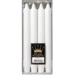 Kronelys DIANA stearin hvit 9 timer (8) produktbilde