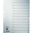 Leitz Register, Tauen-Recyclingpapier, Trennblätter, 12-teilig, 100g/m², A4, 1-12, 1 Set Artikelbild