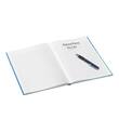 Leitz Notizbuch WOW mit festem Einband, DIN A4, Blau metallic, kariert Artikelbild Secondary7 S