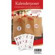 Kalenderposer PAT kraft m/stickers (24) produktbilde