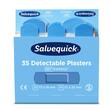 Plaster SALVEQUICK detectable blå (6x35) produktbilde