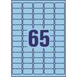 Avery Etiketten Mini L4791-20, Stick&Lift, blau, 38,1x21,2mm, 20 Bogen, 1.300 Stück Artikelbild Secondary1 S