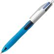 BIC® 4 Colours™ Kugelschreiber, 4 Minen in den Farben Schwarz, Rot, Blau, Grün, 0,4mm, 1 Stück Artikelbild