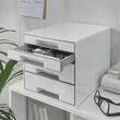 Leitz Schubladenbox WOW CUBE, Ladenturm, Büroset, grau, 287x363x270mm, 1 Stück Artikelbild Secondary2 S