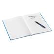 Leitz Notizbuch WOW mit festem Einband, DIN A4, Blau metallic, kariert Artikelbild Secondary1 S