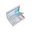 sigel Visitenkarten-Etui, Alu, Twin, bis 91x58mm Artikelbild Secondary2 S