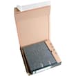 Pressel Ordnerversandbox mit Haftklebeverschluss, variable Füllhöhe, 320x290x40-80mm, Braun, 20 Stück Artikelbild