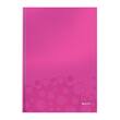 Leitz Notizbuch WOW mit festem Einband, DIN A5, Pink metallic, kariert Artikelbild