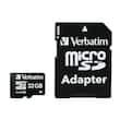 Verbatim Minneskort Micro SDHC 32GB CL10 produktfoto
