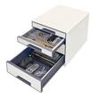 Leitz Schubladenbox WOW CUBE, Ladenturm, Büroset, grau, 287x363x270mm, 1 Stück Artikelbild Secondary4 S