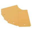 Merkelapper 12x5,7cm Manilla med hull produktbilde