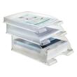 Leitz Briefkorb Plus 5227, Ablagekorb, A4, Farblos frost, 1 Stück Artikelbild Secondary1 S