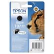 Epson Bläckpatron T0711, C13T07114012, Cheetath, DURABrite Ultra-bläck, svart, singelförpackning produktfoto