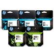 HP Original Tintenpatrone HP 300 Kombi-Pack, CN637EE, Druckerpatrone, Tintenpatrone, Schwarz + 3-farbig, 2 Patronen in einer Packung Artikelbild Secondary2 S