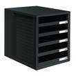 Han Schrank-Set 5 Laden offen Schwarz Artikelbild Secondary1 S