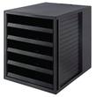 Han Schrank-Set 5 Laden offen Schwarz Artikelbild Secondary3 S