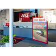 Durable Sichttasche DURAFRAME®, magnetisch, selbstklebend, PVC, A4, rot, 2 Stück Artikelbild Secondary1 S