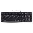Logitech Tastatur K120, QWERTZ, USB, schwarz Artikelbild