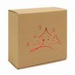 EURO®PACK Geschenkbox Navidad, Amsterdam Allround S, 200x190x100mm, natur, 1 Stück Artikelbild