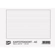 Kartotekkort EMO A5 linjert 200g (100) produktbilde