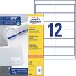 Etikett AVERY Ultragrip 97x42,3 (1200) produktbilde