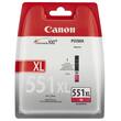 Canon Bläckpatron, PIXMA PGI-551XL M, 6445B001, ChromaLife100+, magenta, singelförpackning, hög kapacitet produktfoto
