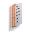 Durable Türschild, CRYSTAL SIGN, für Innenbereich, Schild, 210 x 297 mm, transparent Artikelbild Secondary1 S