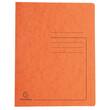 Exacompta Schnellhefter, Colorspankarton, 355 g/m², 1/1 Vorderdeckel, kaufmännische Heftung, A4, 240x320mm, orange, 1 Stück Artikelbild